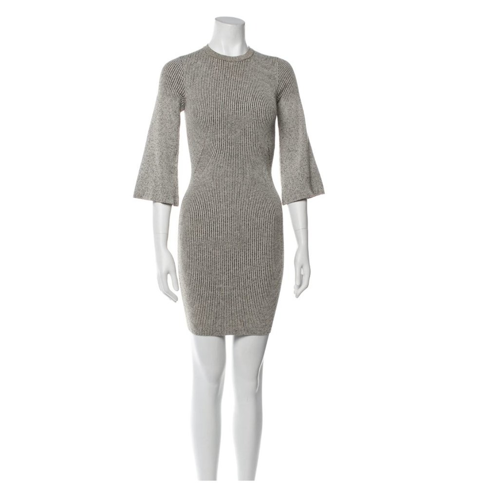 Stella McCartney Ribbed Mouline Mini Dress